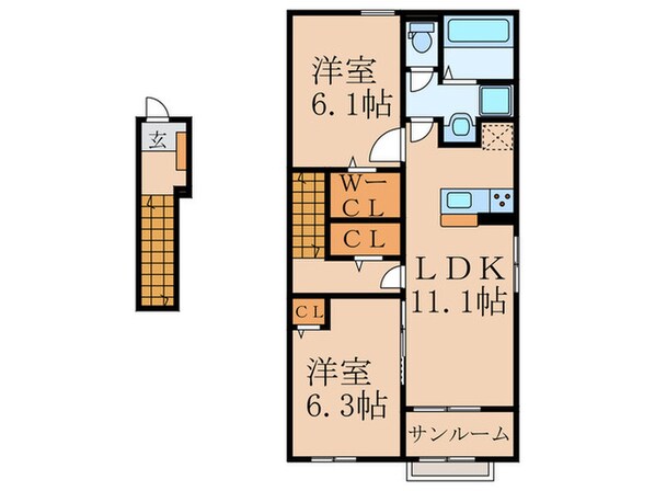 ＬＵＸＯＲ　Ｇ　Ⅱの物件間取画像